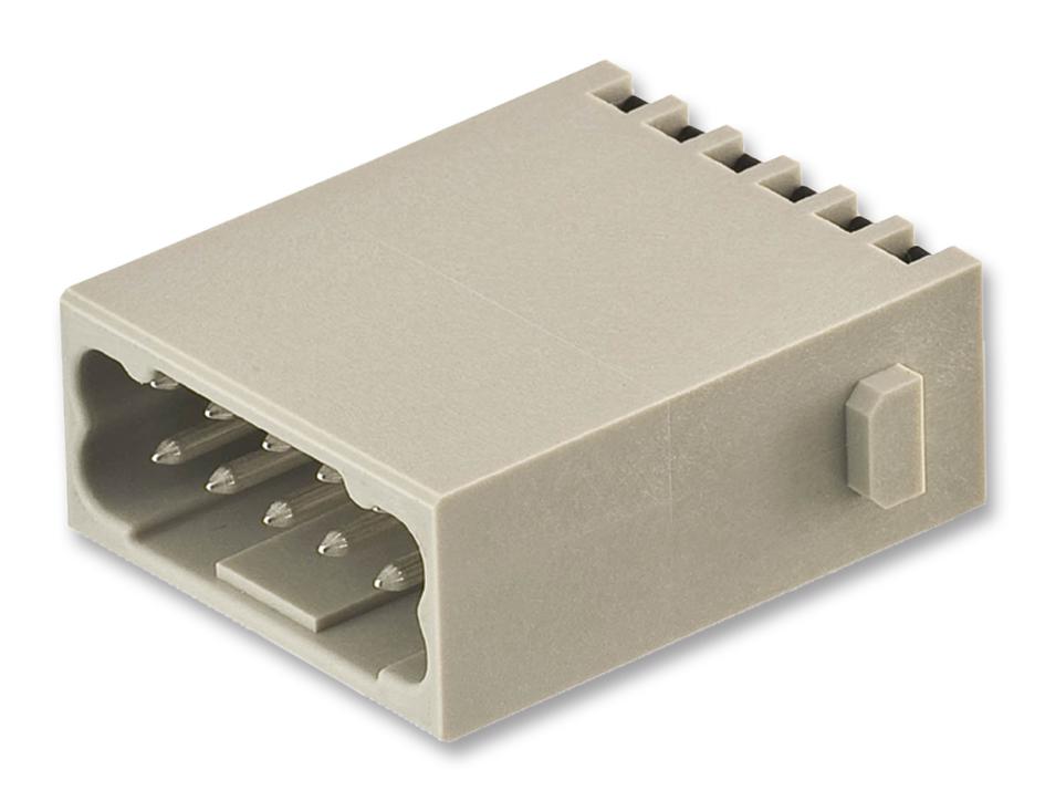 09 14 012 2632 RECTANGULAR MODULE, PLUG, 12POS HARTING