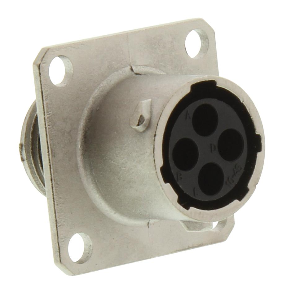 UT00104SH CONNECTOR, CIRCULAR, RCPT, 4POS, PANEL SOURIAU-SUNBANK / EATON