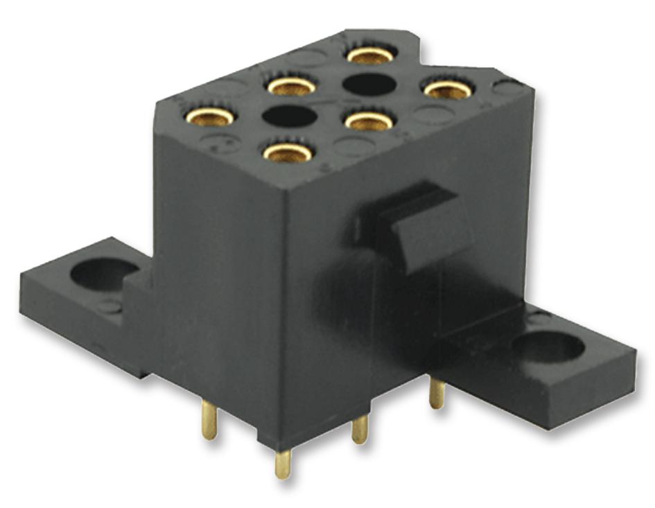 SMS6RE3TR29 RECEPTACLE, DUAL ROW, 6 WAY, PCB SOURIAU-SUNBANK / EATON