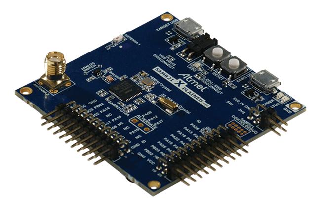 ATSAMR21-XPRO EVALUATION BOARD, SAM R21 MCU MICROCHIP