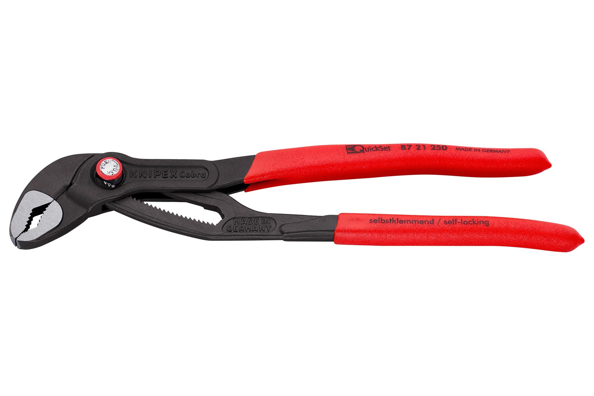 87 21 250 COBRA WATERPUMP PLIER, 50MM, 250MM KNIPEX