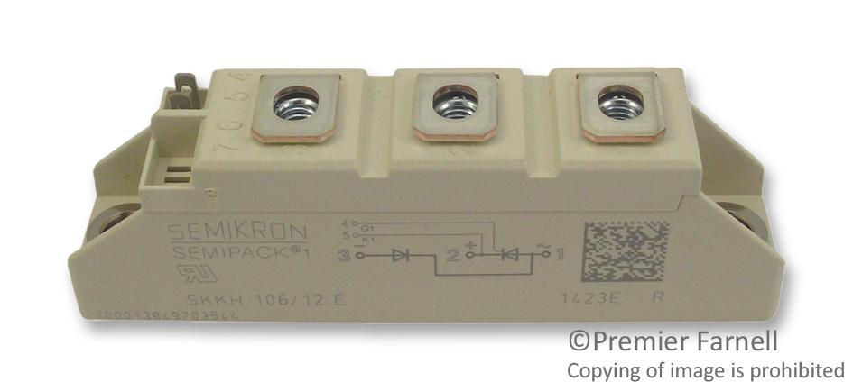SKKH 106/12 E THYRISTOR MODULE, 106A, 1.2KV SEMIKRON