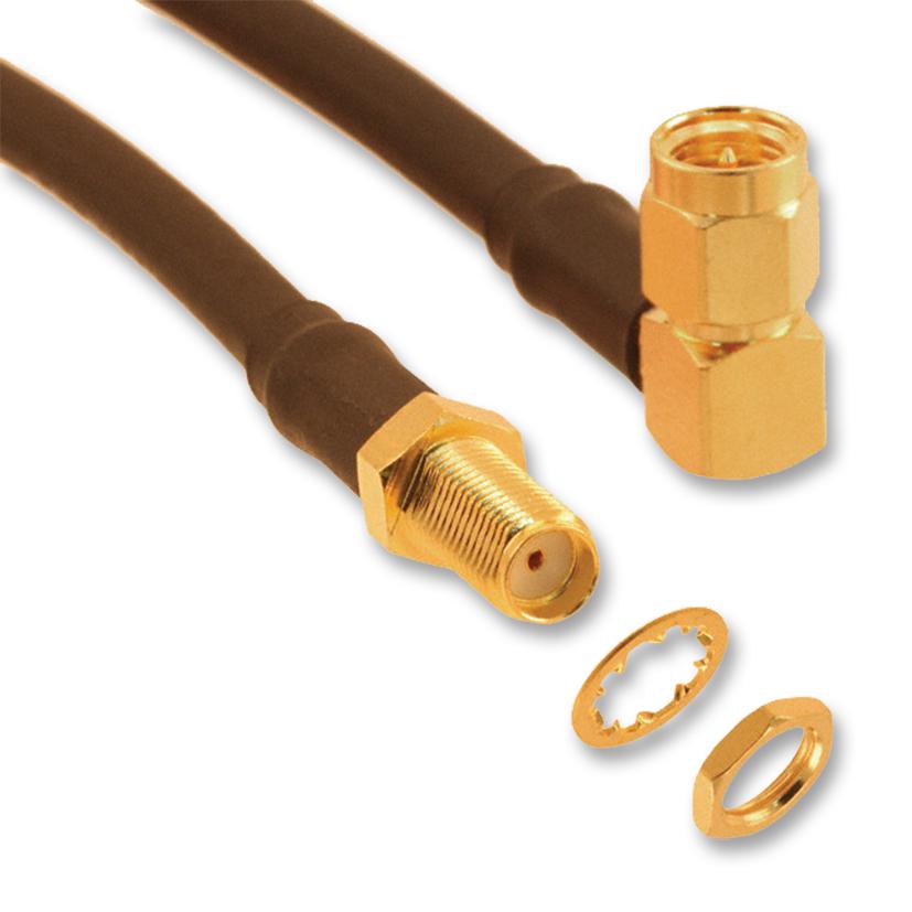 135111-04-M0.75 COAXIAL CABLE, RG58/U, PLUG-JACK, 0.75M AMPHENOL CONNEX