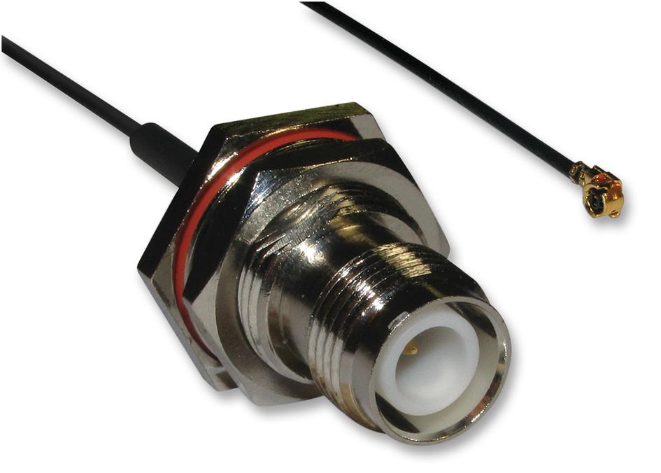 336206-14-0075 COAXIAL CABLE, 1.37MM, AMC-TNC, 0.075M AMPHENOL CONNEX
