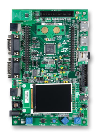 STM32072B-EVAL EVALUATION BOARD, MCU STMICROELECTRONICS
