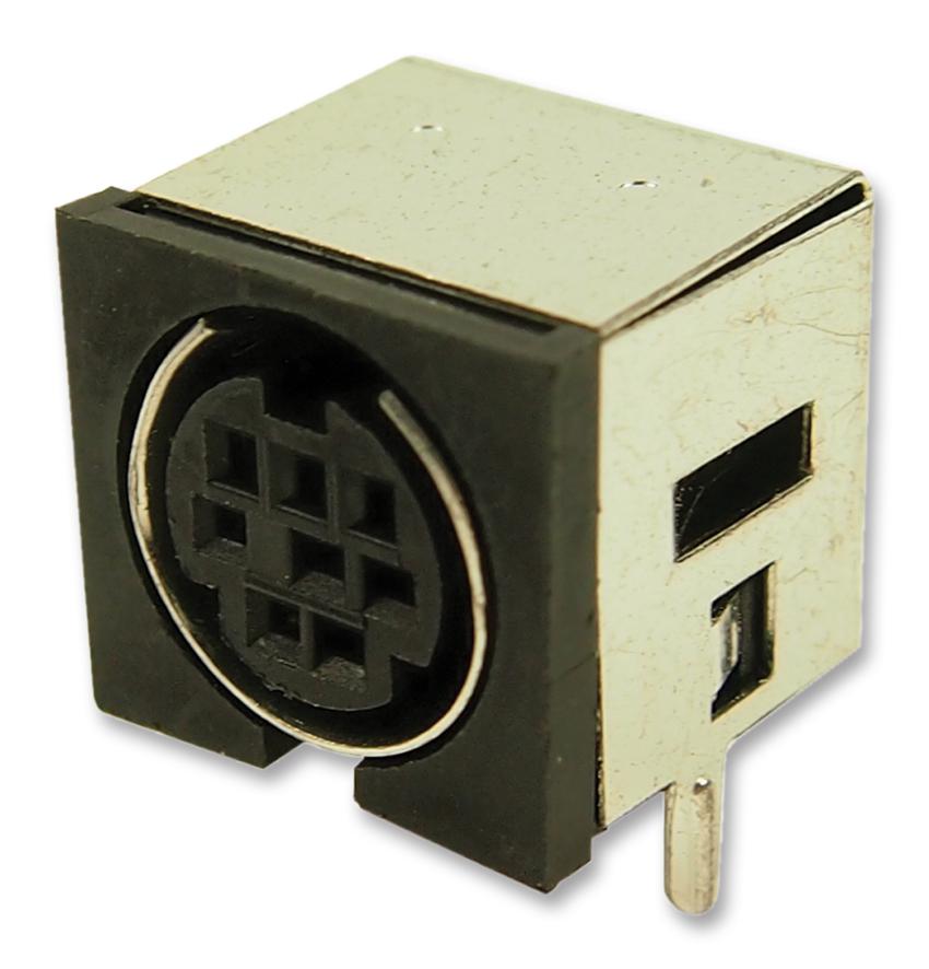 FC680945 CONN, MINI DIN, SCREENED, SOCKET, 8POS CLIFF ELECTRONIC COMPONENTS