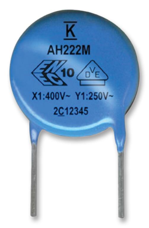C961U392MUWDBA7317 CAP, 3900PF, 400VAC, 20%, Y5U KEMET