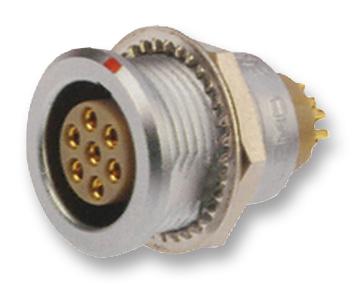 EGG.2B.316.CLL CIRCULAR CONNECTOR, RCPT, 16POS, PANEL LEMO