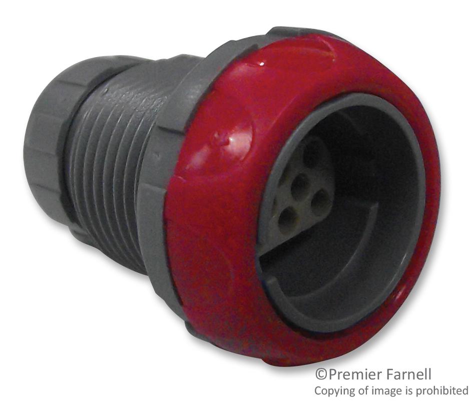 SKN.M08.GLLR CIRCULAR CONNECTOR, RCPT, 8POS, PANEL LEMO