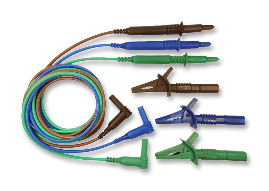 CIH29915 TEST LEAD SET, 1KV CLIFF ELECTRONIC COMPONENTS