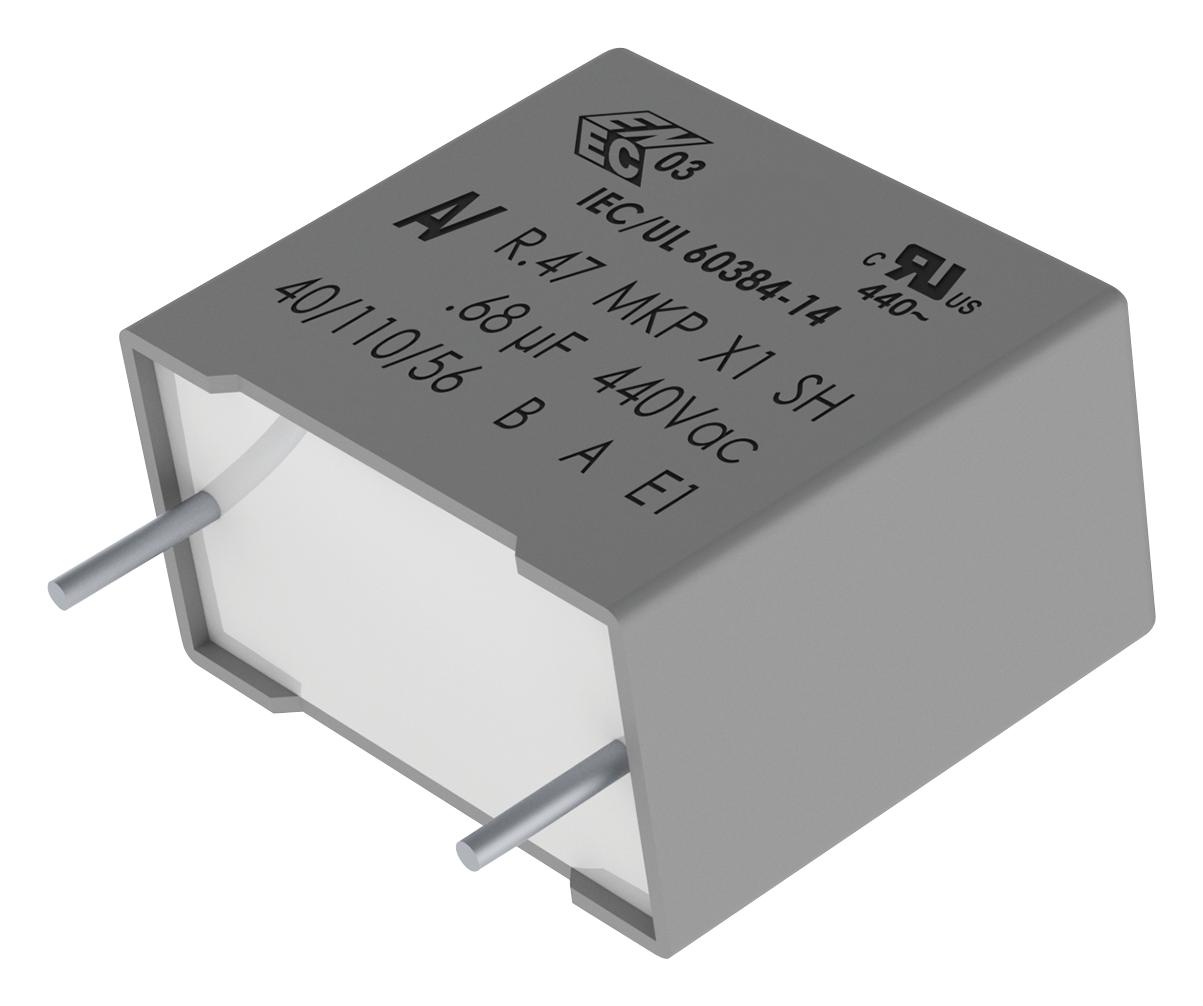 R474F210050A1K CAP, 0.01µF, 10%, PP, RADIAL KEMET
