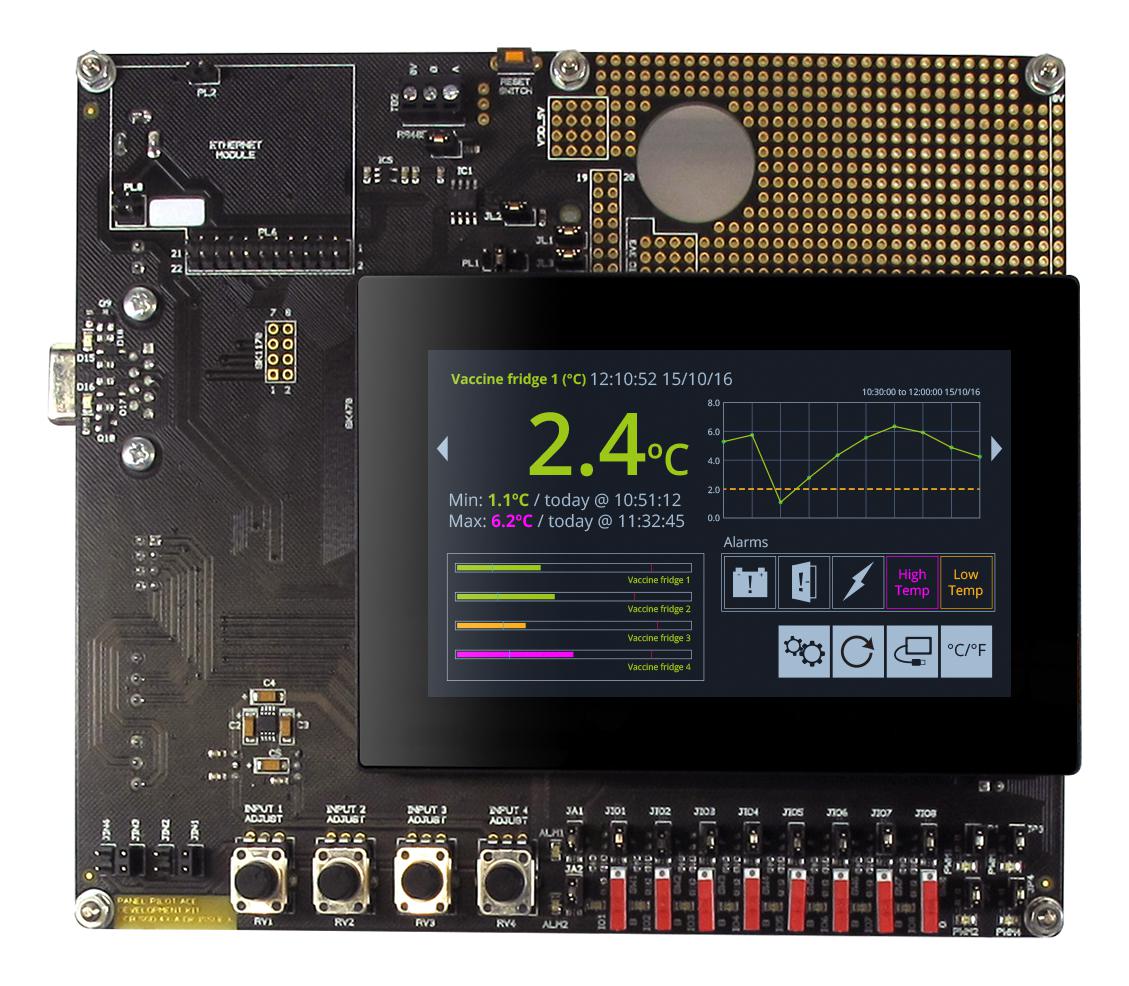 SGD 43-A DK+ 4.3INCH PANEL PILOTACE DEVELOPMENT KIT LASCAR