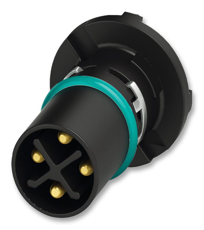 SACC-CI-M12MSS-4CON-L180 THR PE CONNECTOR, INSERT, PIN, 3+PE PHOENIX CONTACT