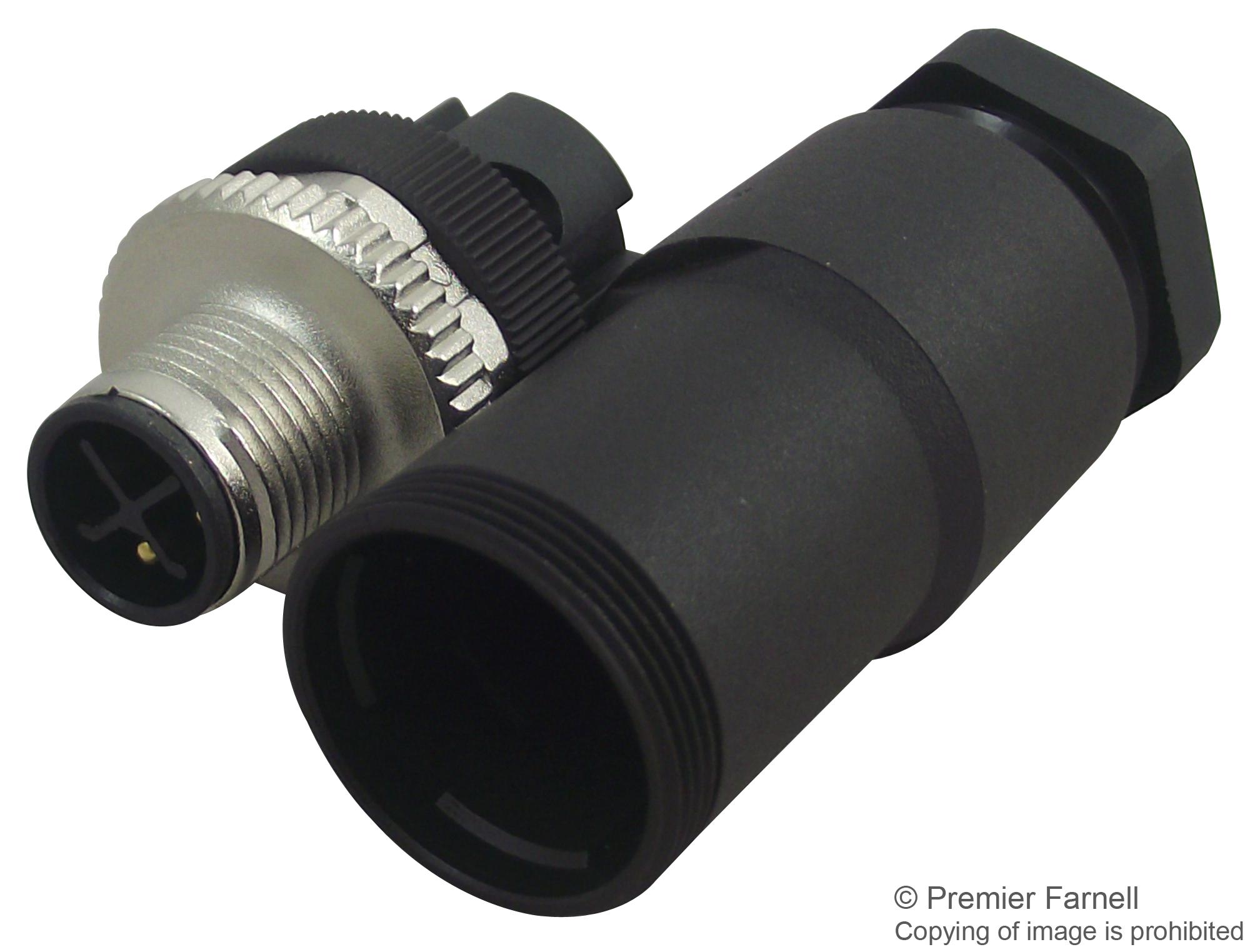 SACC-M12MSS-3PECON-PG11-M SENSOR/ACTUATOR PLUG, M12, 4POS PHOENIX CONTACT