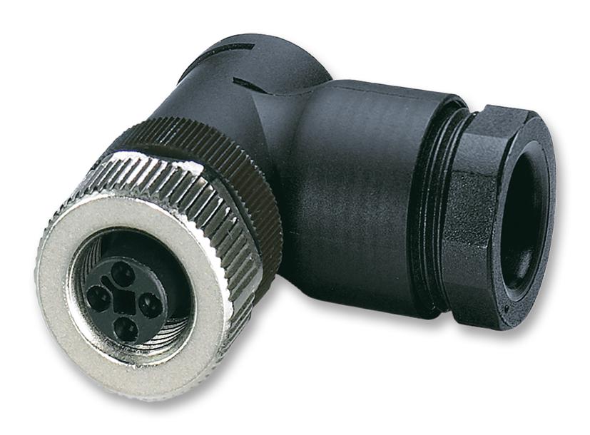 SACC-M12FRT-4CON-PG11-M.. SENSOR/ACTUATOR SOCKET, R/A, M12, 4POS PHOENIX CONTACT