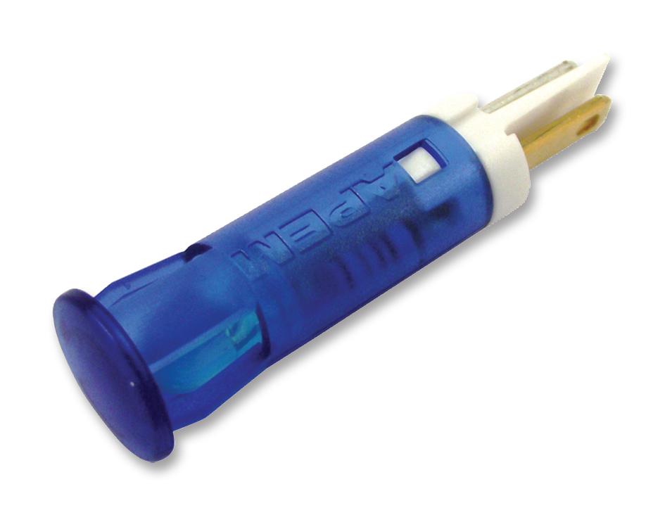 QS81XXHB220 INDICATOR, LED PANEL MNT, 8MM, BLUE APEM