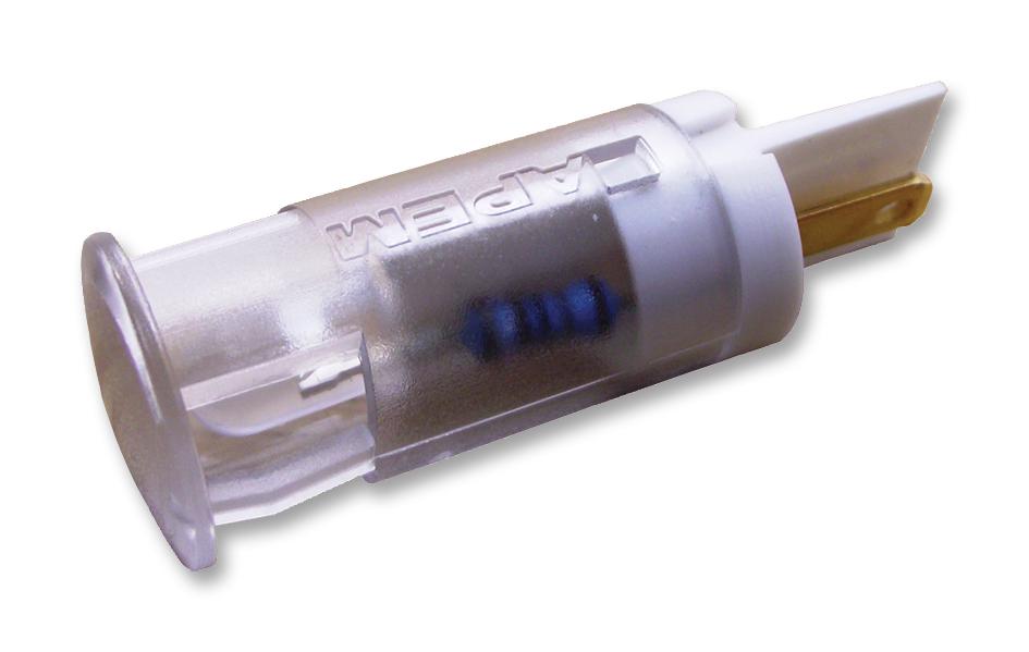 QS121XXW12 INDICATOR, LED PANEL MNT, 12MM, WHITE APEM