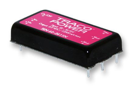 TEN 60-2423N DC-DC CONVERTER, 2 O/P, 60W TRACO POWER