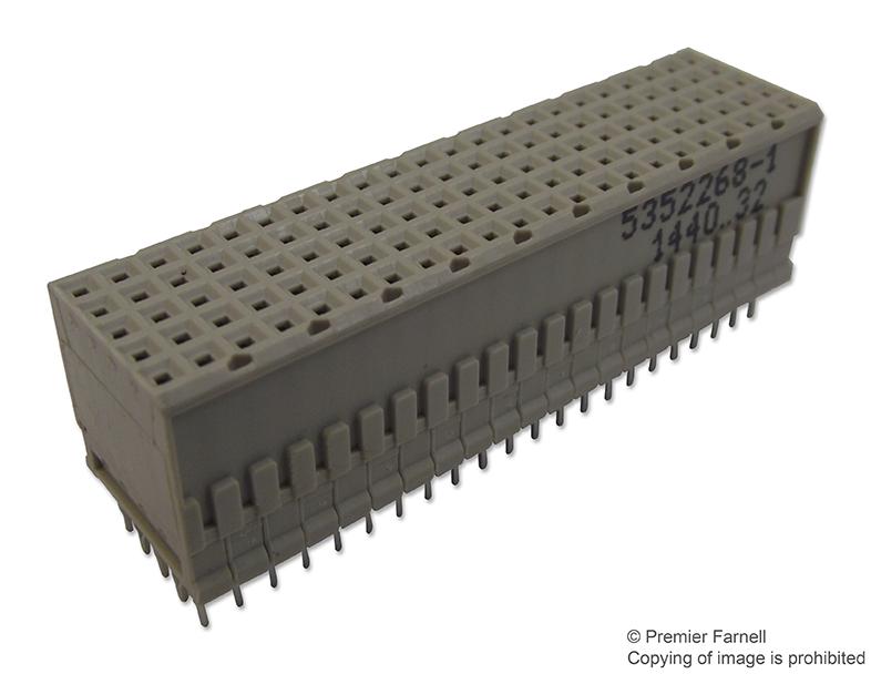 5106775-1 CARD EDGE CONN, RECEPTACLE, 55POS, 5ROW AMP - TE CONNECTIVITY