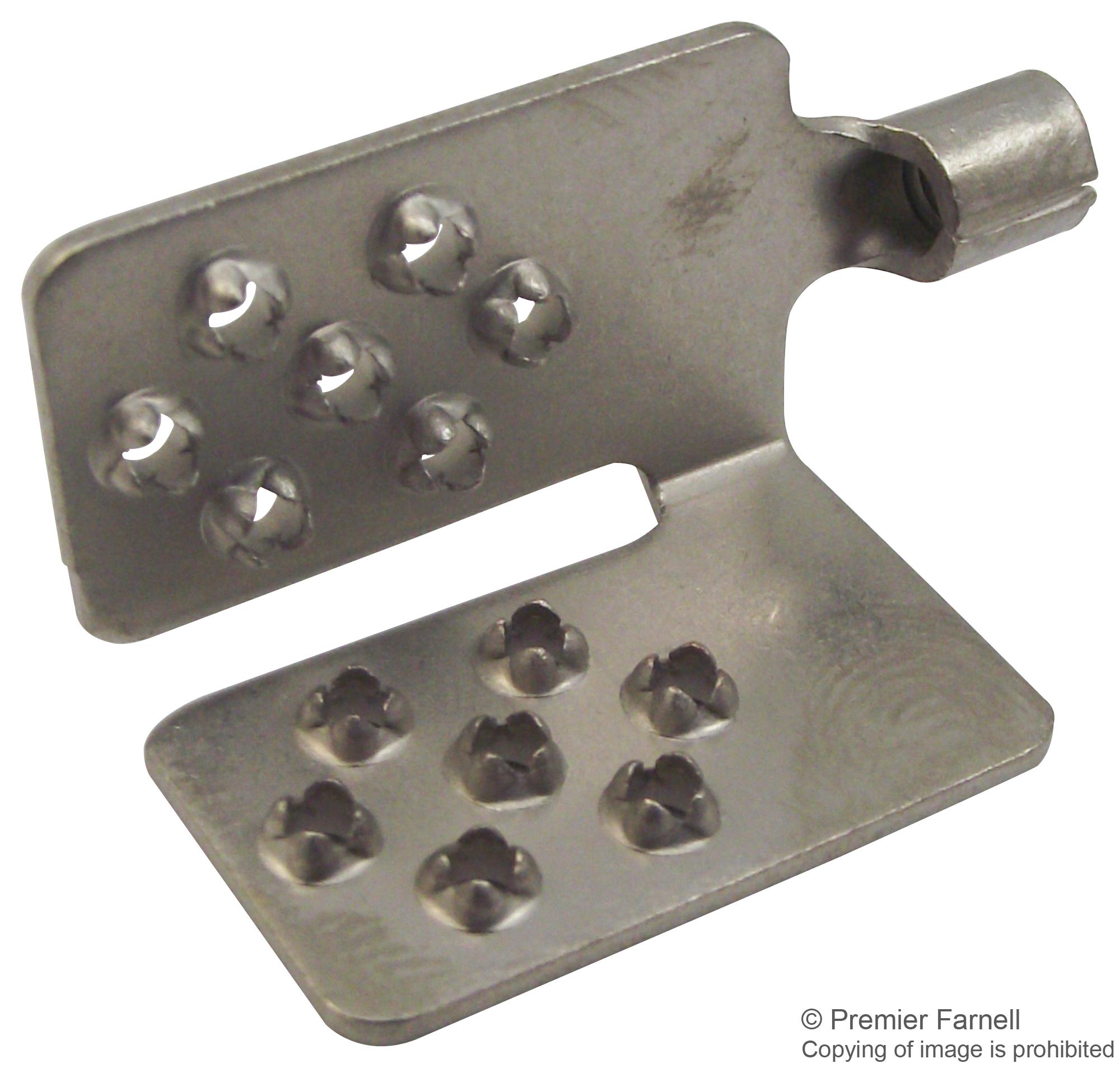 52195 TERMINAL, BARREL, 16-14AWG, CRIMP AMP - TE CONNECTIVITY