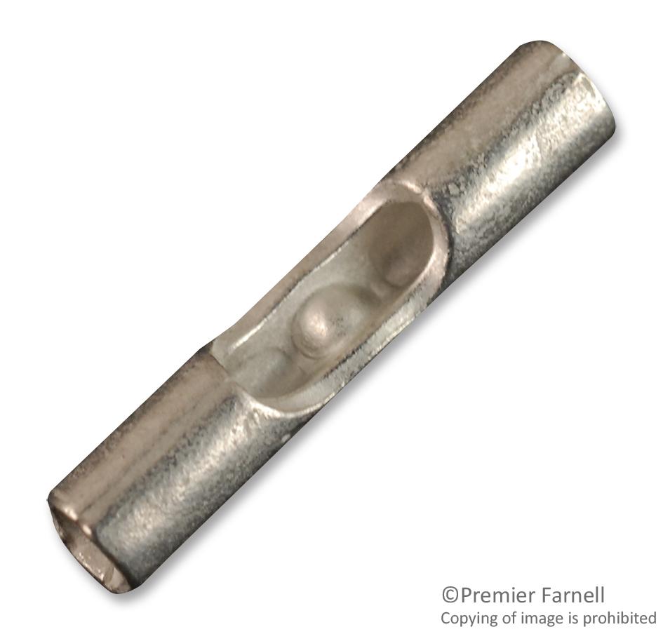 321198 TERMINAL, BUTT SPLICE, 26-22AWG, CRIMP AMP - TE CONNECTIVITY