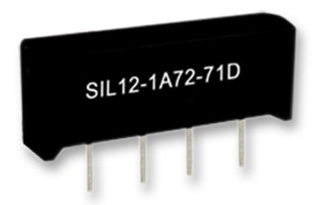 SIL05-1A72-71DHR RELAY, REED, SPST-NO, 200V, 1A, THT STANDEXMEDER