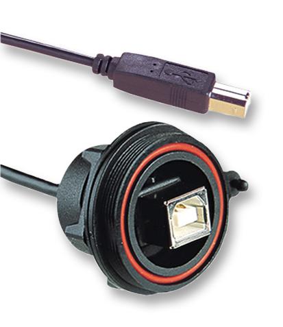 PX0844/B/0M50/B COMPUTER CABLE, USB 2.0, 0.5M, BLACK BULGIN LIMITED