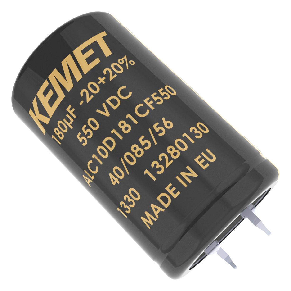 ALC10A471DL550 CAP, 470µF, 550V, ALU ELEC, SNAP-IN KEMET