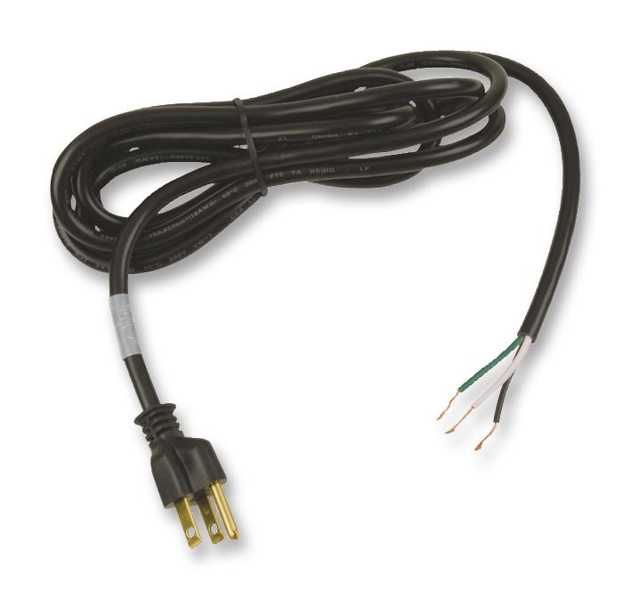 17419 10 B1 POWER CORD, NEMA 5/15P-FREE END, 9FT VOLEX