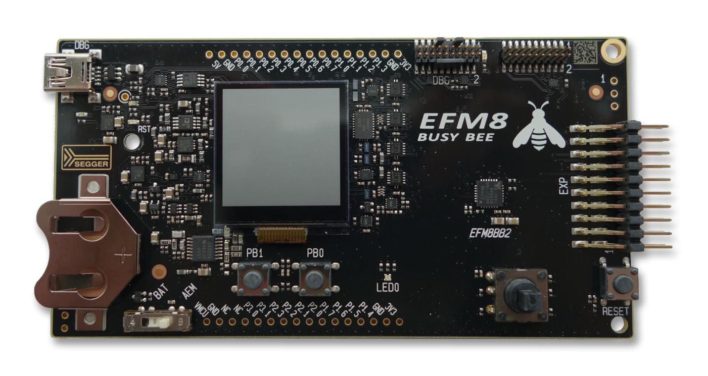 SLSTK2021A DEV BOARD, BUSY BEE MCU SILICON LABS