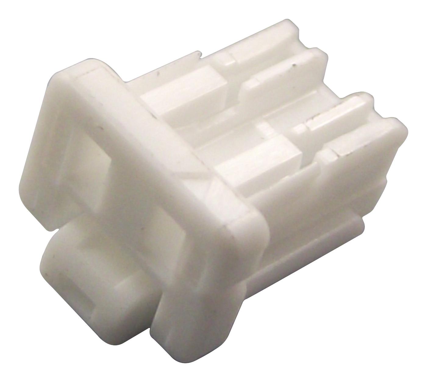 NSHR-06V-S CONN, HOUSING, RCPT, 6POS, 1ROW, 1MM JST (JAPAN SOLDERLESS TERMINALS)