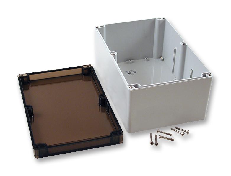 1554VB2GYSL PCB BOX ENCLOSURE, PC, GREY HAMMOND