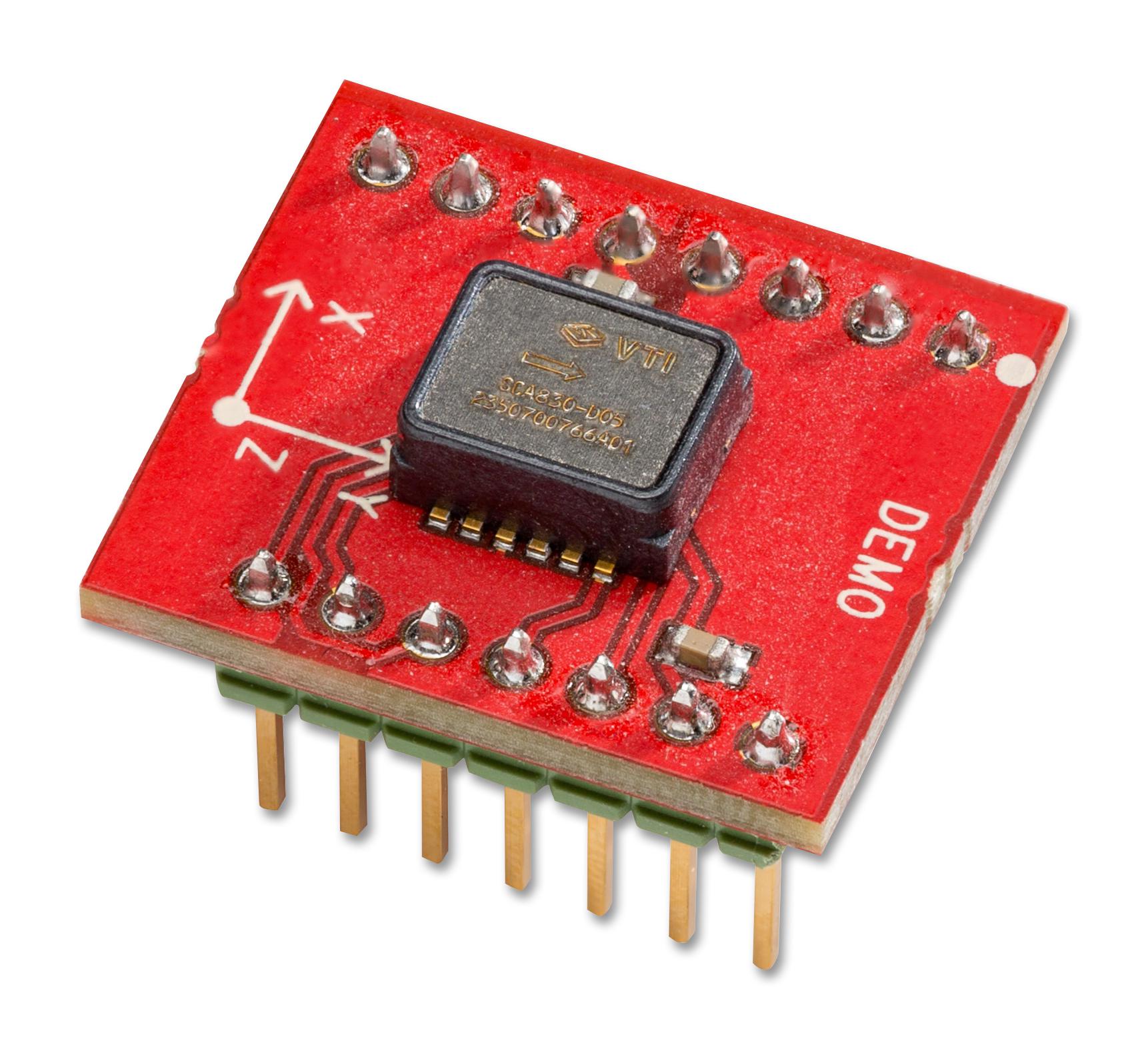 SCA830-D06-PCB SENSOR BOARD, 2-AXIS MEMS ACCELEROMETER MURATA