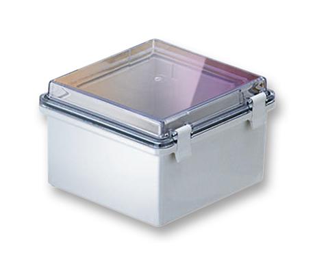 NBB10245 ENCLOSURE, WALL MNT, HINGED DOOR, ABS/PC BUD INDUSTRIES