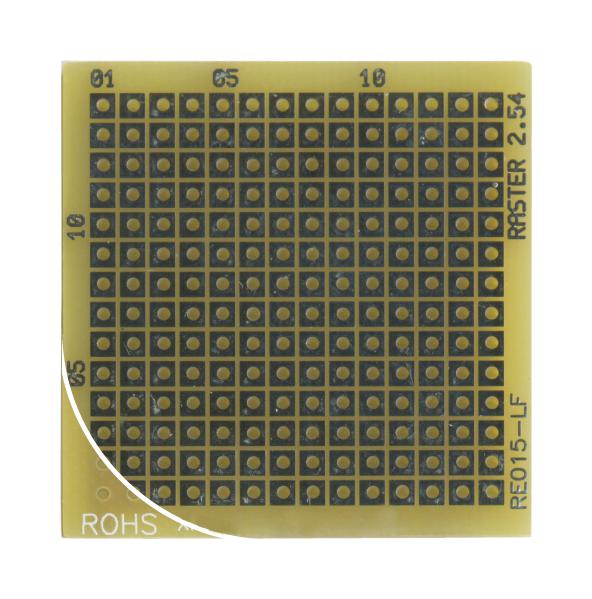 RE015-LF PROTOTYPING BOARD, 40.5MM X 40MM ROTH ELEKTRONIK