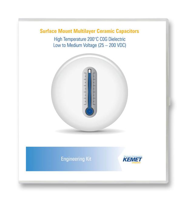 CER ENG KIT 24 MLCC SMD CAPACITOR KIT, C0G KEMET