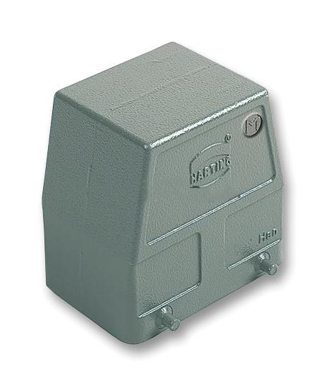 19 20 032 0527 HOOD, 32A, SIDE ENTRY, ALUMINIUM HARTING