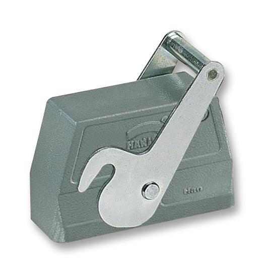 19 30 024 0587 HOOD, 24B, SIDE ENTRY, ALUMINIUM HARTING