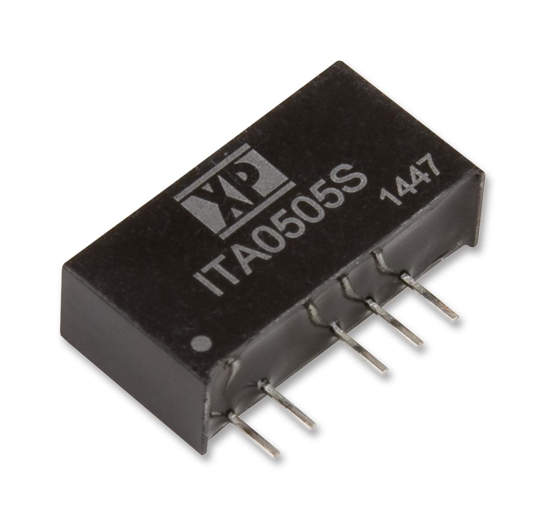 ITA1205S DC-DC CONVERTER, 2 O/P, 1W, SIP XP POWER