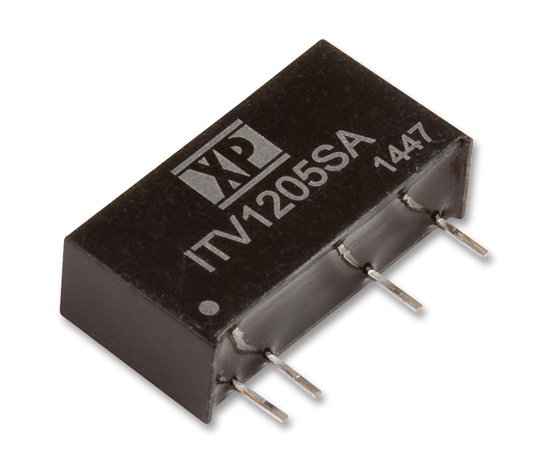 ITV1205S DC-DC CONVERTER, 2 O/P, 1W, SIP XP POWER