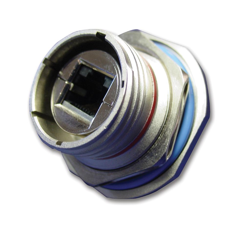 RJFTV72G00 SEALED ETHERNET, RJ45, RCPT, 8POS, PANEL AMPHENOL SOCAPEX