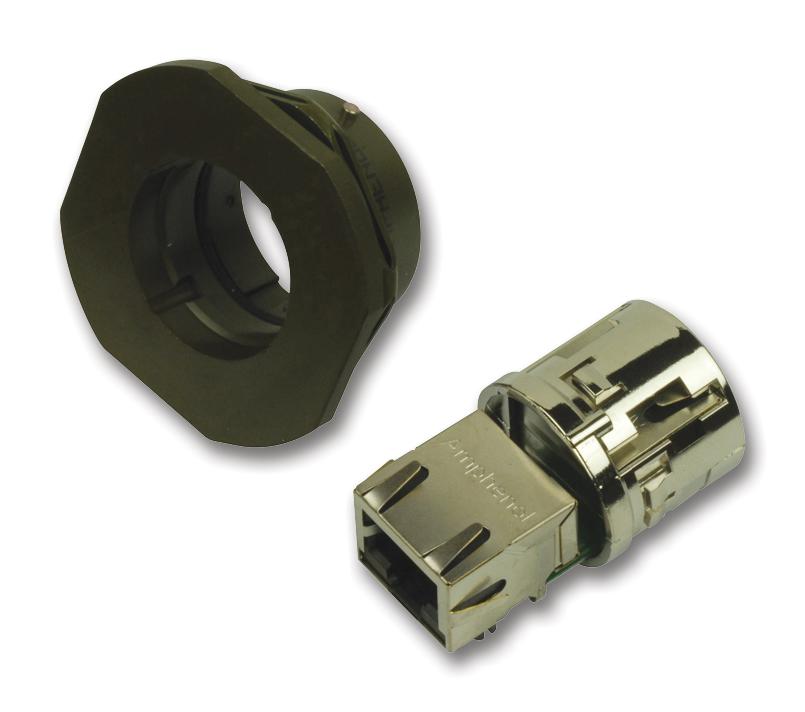 RJF67A1G INLINE ADAPTOR, RJ45, JACK, 8P8C, CAT6 AMPHENOL SOCAPEX