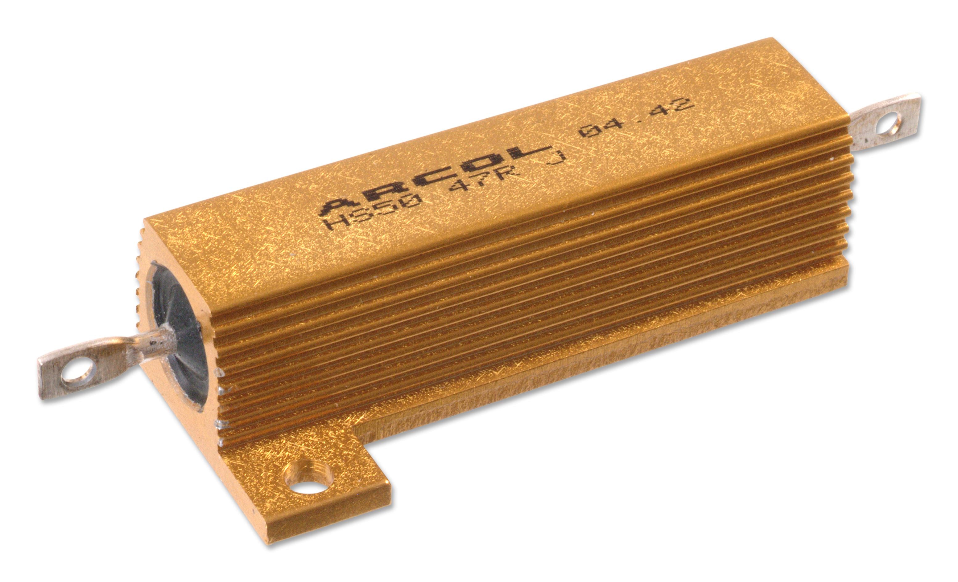 HSA510KJ RESISTOR, WIREWOUND, 10K, 5%, 10W CGS - TE CONNECTIVITY