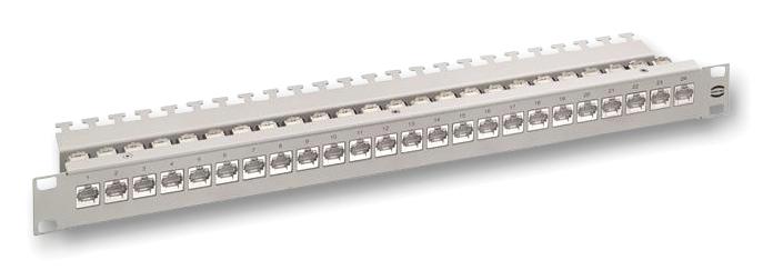 20 82 400 0002 UNLOADED PATCH PANEL, 19", 24PORT HARTING