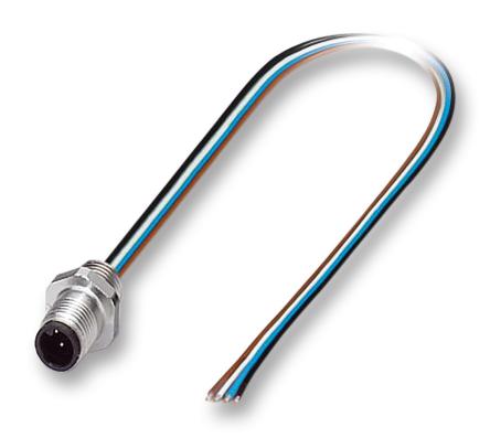 SACC-E-M5MS-4CON-M5/0,5 SENSOR CORD, 4P, M5 PLUG-FREE END, 0.5M PHOENIX CONTACT