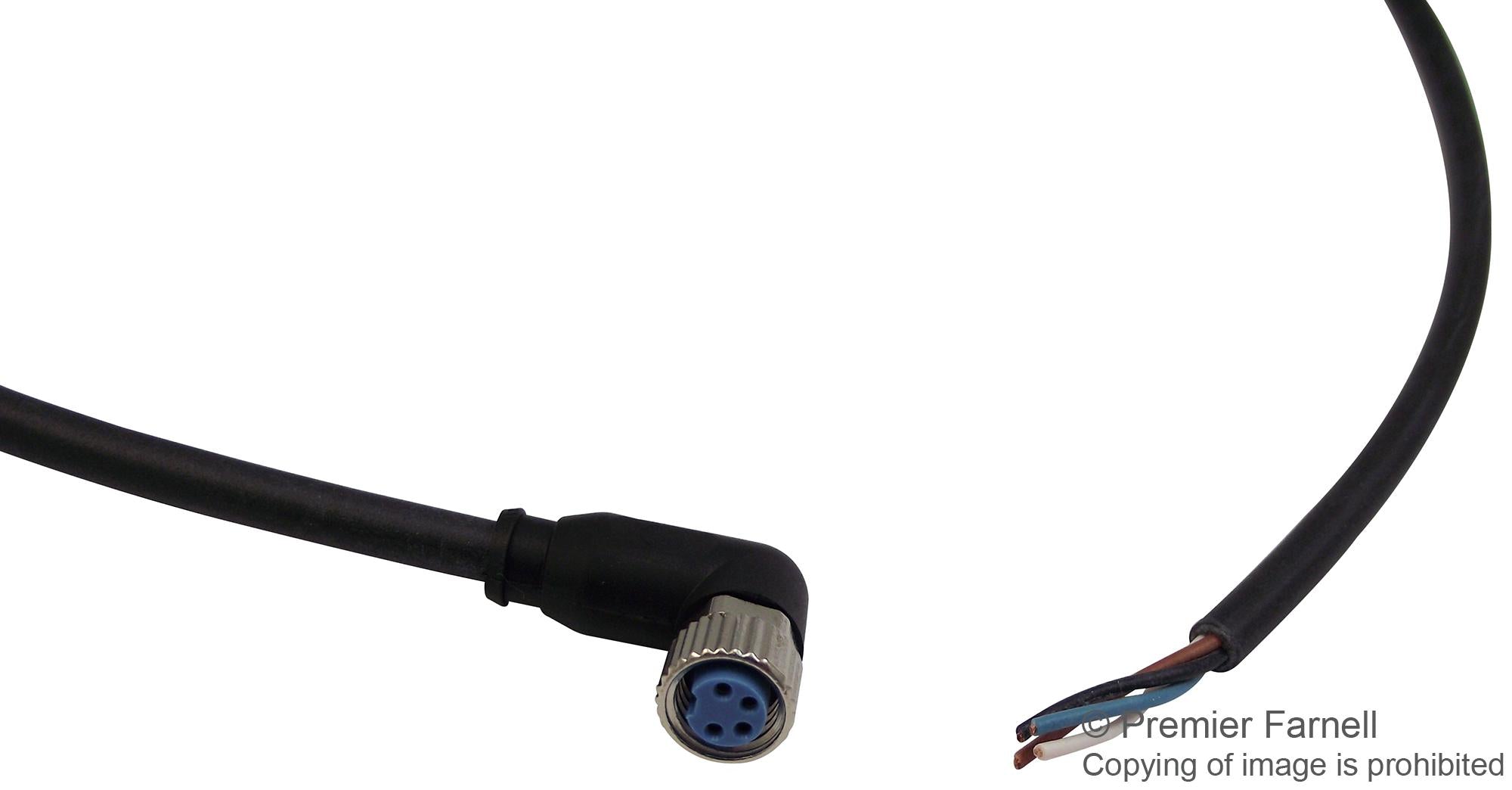 2273011-1 SENSOR CORD, 4P, M8 RCPT-FREE END, 1.5M TE CONNECTIVITY