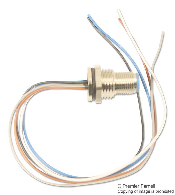2273052-1 SENSOR CORD, 5P, M12 PLUG-FREE END, 0.2M TE CONNECTIVITY