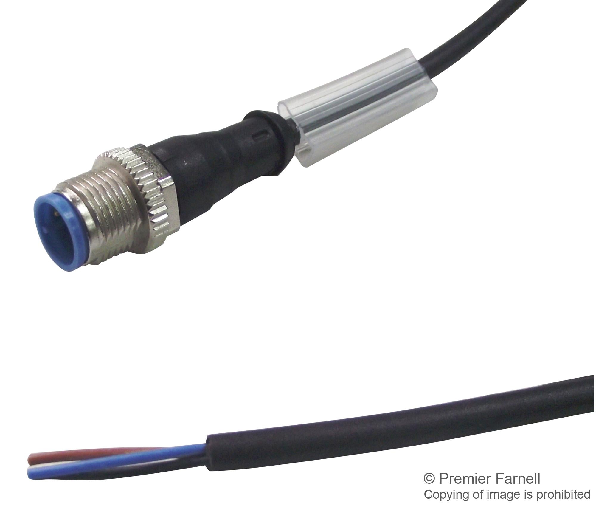2273105-1 SENSOR CORD, 4P, M12 RCPT-FREE END, 1.5M TE CONNECTIVITY