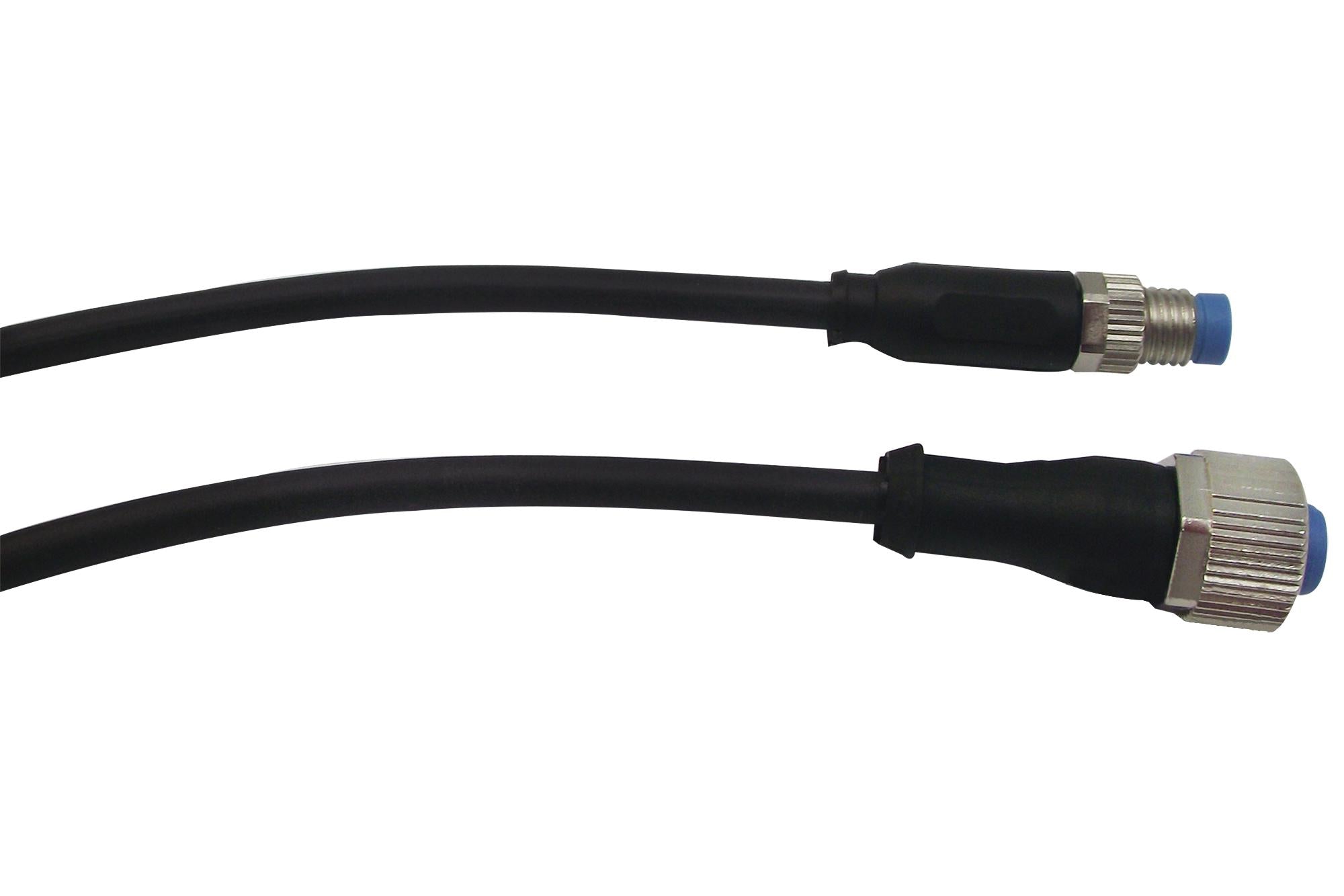 2273109-4 SENSOR CORD, 4P, M8 PLUG- M12 RCPT, 1.5M TE CONNECTIVITY