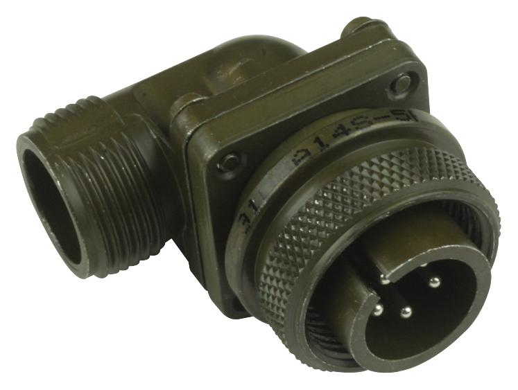97-3108A22-2P CIRCULAR, SIZE 22, 3WAY, PIN AMPHENOL
